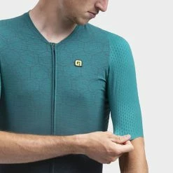 ALE Alé R-EV1 Velocity Short Sleeve Jersey Turquoise 10 ALE Alé R-EV1 Velocity Short Sleeve Jersey Turquoise -Bikes Shop l22141462 5