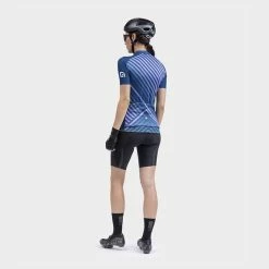 ALE Alé PRR Fast Short Sleeve Jersey Blue Lilac Women -Bikes Shop l22187402 6