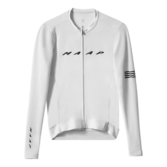 MAAP Evade Pro Base 2.0 Long Sleeve Jersey White 1 MAAP Evade Pro Base 2.0 Long Sleeve Jersey White