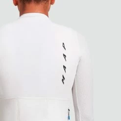 MAAP Evade Pro Base 2.0 Long Sleeve Jersey White 10 MAAP Evade Pro Base 2.0 Long Sleeve Jersey White -Bikes Shop map mal166 ant 005