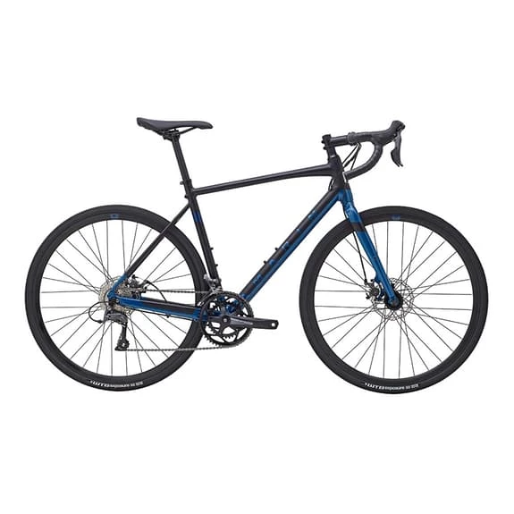 Marin Bikes Gestalt 700C Gravel Bike Black Blue 1 Marin Bikes Gestalt 700C Gravel Bike Black Blue