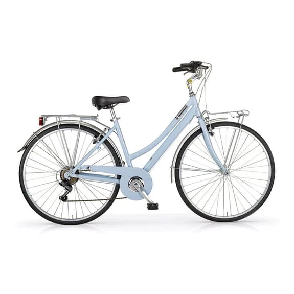 MBM Central 28" 6V Urban Bike Blue Women 1 MBM Central 28" 6V Urban Bike Blue Women