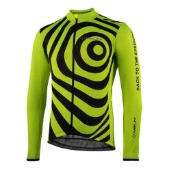 Nalini Coffee Long-Sleeved Jersey Black Yellow