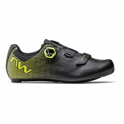 Northwave Storm Carbon 2 Shoes Black Fluorescent Yellow