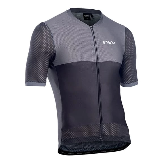 Northwave Storm Air Short Sleeve Jersey Black Grey 1 Northwave Storm Air Short Sleeve Jersey Black Grey