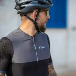Northwave Storm Air Short Sleeve Jersey Black Grey 8 Northwave Storm Air Short Sleeve Jersey Black Grey -Bikes Shop nw nw22 89221012 19 003