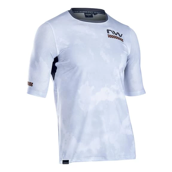 Northwave Bomb Short Sleeve Jersey White Gold 1 Northwave Bomb Short Sleeve Jersey White Gold