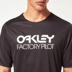 Oakley Factory Pilot Short Sleeve Jersey Dark Blue White Logo 10 Oakley Factory Pilot Short Sleeve Jersey Dark Blue White Logo -Bikes Shop ok foa404498 02e 005