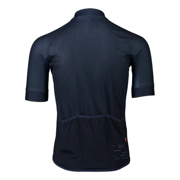 POC Essential Road Logo Short Sleeve Jersey Navy Blue 2 POC Essential Road Logo Short Sleeve Jersey Navy Blue - Image 2