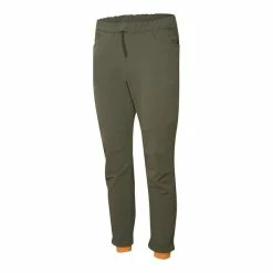 Rh+ Evolution Trousers Without Chamois Dark Green Orange