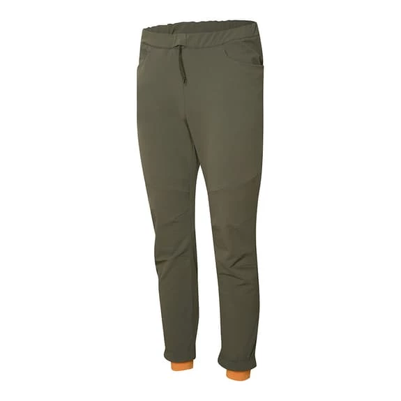 Rh+ Evolution Trousers Without Chamois Dark Green Orange 1 Rh+ Evolution Trousers Without Chamois Dark Green Orange