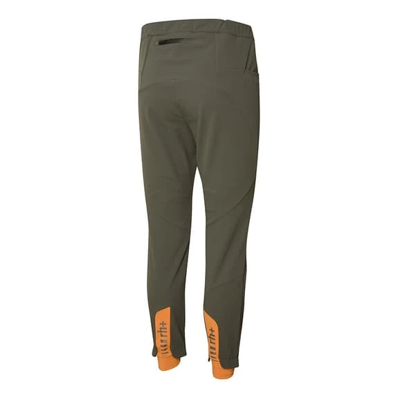 Rh+ Evolution Trousers Without Chamois Dark Green Orange 2 Rh+ Evolution Trousers Without Chamois Dark Green Orange - Image 2