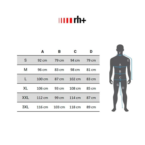 Rh+ Evolution Trousers Without Chamois Dark Green Orange 3 Rh+ Evolution Trousers Without Chamois Dark Green Orange - Image 3