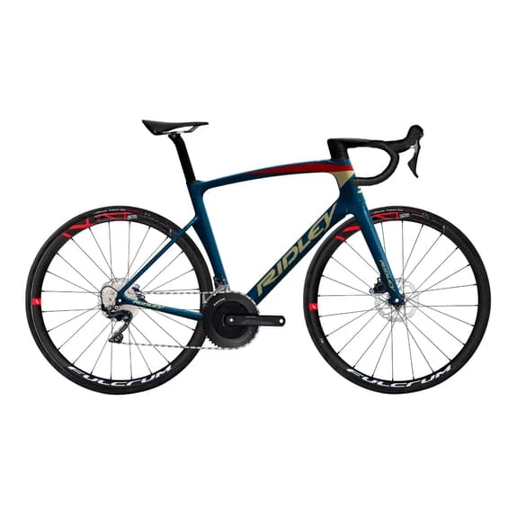 Road Bike Ridley Noah Disc Ultegra Fulcrum Blue 1 Road Bike Ridley Noah Disc Ultegra Fulcrum Blue