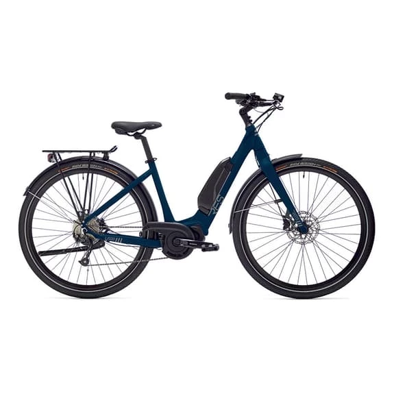 Ridley RES U500 Electric Bike Dark Blue Women 1 Ridley RES U500 Electric Bike Dark Blue Women