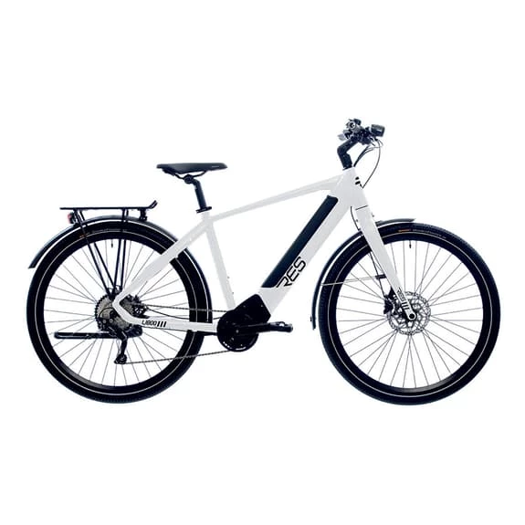 Ridley RES U800 Electric Bike White Blue 1 Ridley RES U800 Electric Bike White Blue