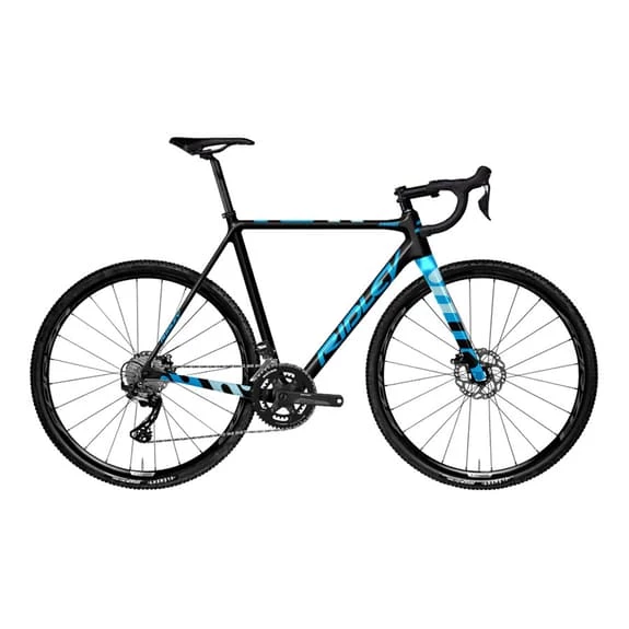 Ridley X-Night Disc Shimano GRX 600 Cyclocross Bike Blue Black 1 Ridley X-Night Disc Shimano GRX 600 Cyclocross Bike Blue Black