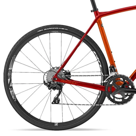 Ridley Kanzo Speed Shimano GRX 800 2022 Gravel Bike Red Orange 4 Ridley Kanzo Speed Shimano GRX 800 2022 Gravel Bike Red Orange - Image 4