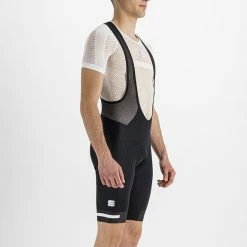 Sportful BodyFit Pro Neo Bib Shorts Black White -Bikes Shop sf 1122011 101 004