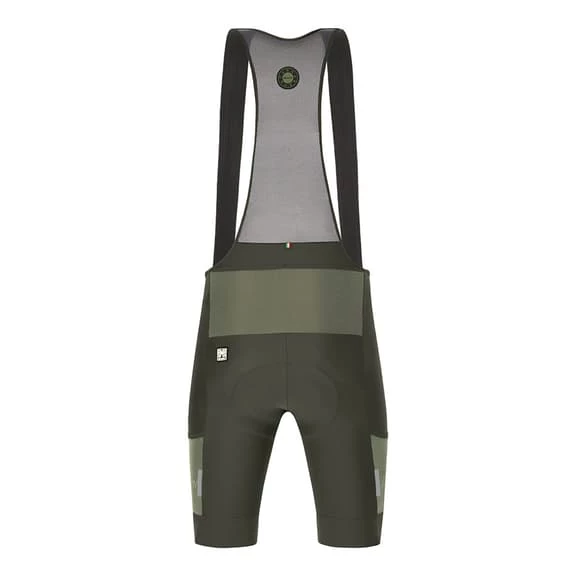 Santini Gravel C3 Bib Shorts Green 3 Santini Gravel C3 Bib Shorts Green - Image 3