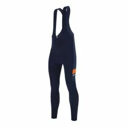 Santini Ares EMax Limited Edition Bib Tights Navy Blue Orange