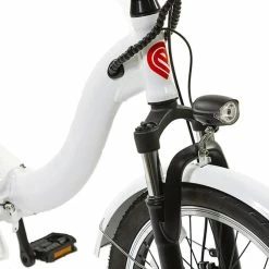 Urban Motion 20" Twenty 10AH 36V Folding Electric Bike White -Bikes Shop ubm u60110 005