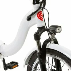 Urban Motion 20" 36V 10AH Folding Electric Bike White -Bikes Shop ubm u60120 004
