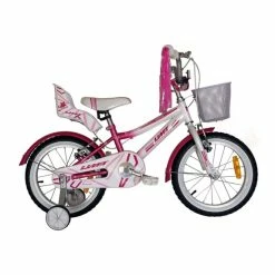 Umit 16" Diana Bicycle White Pink Kids
