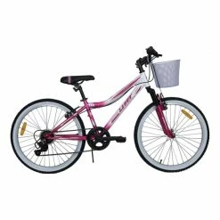 Umit 24" Diana Bicycle Pink White Kids