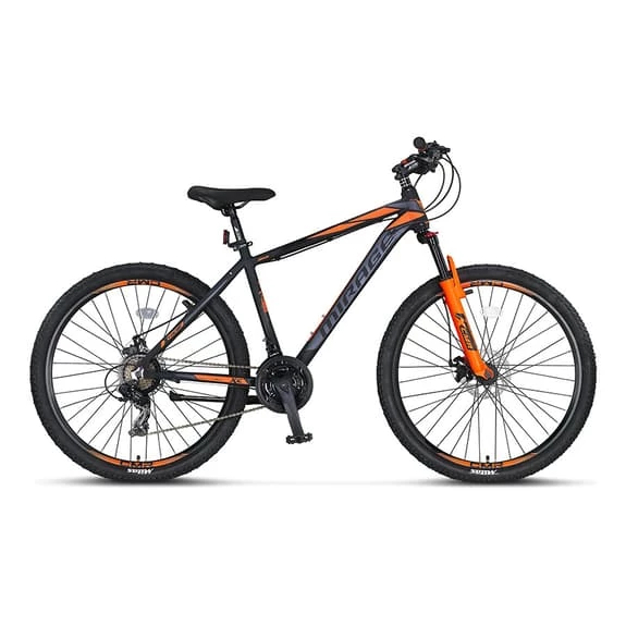 Umit Mirage T18 27.5" MTB Bike Black Grey 1 Umit Mirage T18 27.5" MTB Bike Black Grey