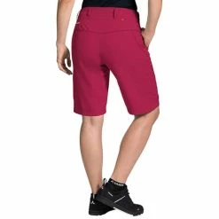 Vaude Ledro Shorts Red Pink Women -Bikes Shop vu 41434 977 004