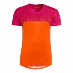 Vaude Moab VI Short Sleeve Jersey Orange Pink Women