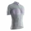 X-Bionic Regulator Bike Race Zip Short Sleeve Jersey Light Grey Women