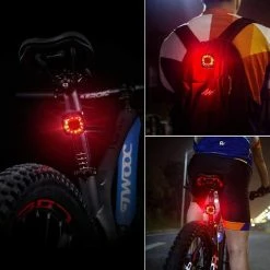 Mickcara Xanes 5-modes 180° Widen Lighting Mini Led Bicycle Tail Light Usb Rechargeable Bike Rear Lamp Safety Warning Night Lante -Bikes Shop 146045382 max