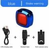 Mickcara 5 Modes Smart Brake Sensor Bicycle Led Taillight Bike Rear Night Light Lantern Bicycle Lights Bicycle Accessories