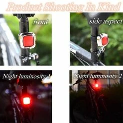 Mickcara 5 Modes Smart Brake Sensor Bicycle Led Taillight Bike Rear Night Light Lantern Bicycle Lights Bicycle Accessories -Bikes Shop 146045563 max
