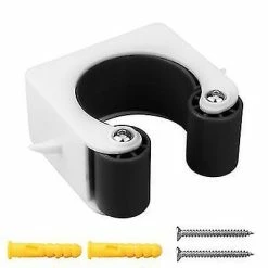 Unbranded 3Pcs Black Mountain Bike Parking Buckle, Household Wall Rack, Bicycle Display Rack Az22339