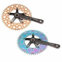 Unbranded 53 Tooth Colorfful Folding Bike 56t/54t/53t Chainring Road Bike Negative Teeth Single Chainring Az19941 -Bikes Shop 157847599 max