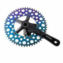 Unbranded 53 Tooth Colorfful Folding Bike 56t/54t/53t Chainring Road Bike Negative Teeth Single Chainring Az19941 -Bikes Shop 157847684 max