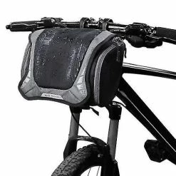 Potato Bicycle Bags Panniers Rainproof Bicycle Handlebar Bag With Rain Cover Bike Front Bag Motorcycle Handlebar Mount Holder Bag Bike Camera Bag