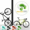 Nobranded Bicycle Frames 2pcs Bicycle Parking Rack Buckle Bike Wall Mount Hook Portable Indoor Vertical Bike Storage Cycling Display Stand For Road Mtb Bike