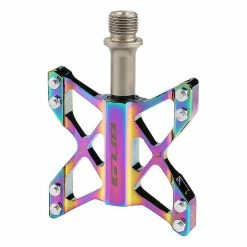 Caraele Bike Pedals Pair Aluminum Alloy 3 Bearing Flat Platform Colorful Non-slip 7 Caraele Bike Pedals Pair Aluminum Alloy 3 Bearing Flat Platform Colorful Non-slip -Bikes Shop 176921425 max