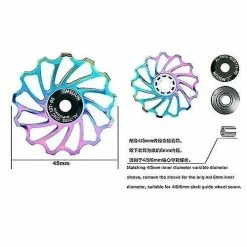 Potato Bicycle Bike Mountain Ceramic Rear Guide Wheel 11t 13t Gear 6 Potato Bicycle Bike Mountain Ceramic Rear Guide Wheel 11t 13t Gear -Bikes Shop 189704794 max