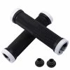 Duqi Bicycle Grips Sponge Mtb Handle Anti-skid 3d Silicone Grip Alloy Bilateral Cycling Handlebar Ultraight Bike Accessories