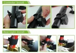 Unbranded Wireless Remote Control Smart Bike Tail Light Rear With Turn Signals -waterproof Usb Rechargeable- Bicycle Tail Lights Led Light For Mountain Bike,bmx -Bikes Shop 257058546 max