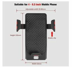 Unbranded Bike Light Set,super Bright Bike Light Set, Bike Front Light Usb Rechargeable,waterproof 4-in-1 Bicycle Led Headlight - Shock-absorbing Phone Holder F -Bikes Shop 257060361 max