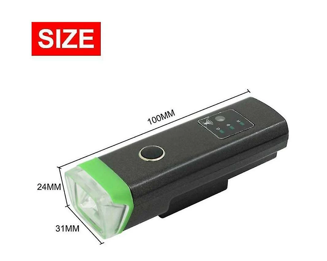 Unbranded Waterproof Bicycle Front Lights Intelligent Sensor Led Cycling Headlamp Usb Rechargeable Bike Light Lamps Led Lights(black) 4 Unbranded Waterproof Bicycle Front Lights Intelligent Sensor Led Cycling Headlamp Usb Rechargeable Bike Light Lamps Led Lights(black) - Image 4