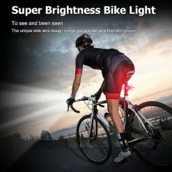 Unbranded Bike Light Set And Horn Solar Powered Usb Rechargeable Bicycle Headlight Taillight -Bikes Shop 279457055 max