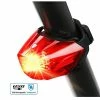 Unbranded Bicycle Rear Light, Bike Taillight Usb Rechargeable Cob Led Rear Bike Lamp, Multi-lighting Modes, Shockproof Waterproof(black)