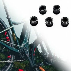 Unbranded 5pcs/set 4.9mm/6.5mm Bicycle Chainwheel Screw Thread Anti-corrosion Aluminum Alloy Mountain Bike Colorful Chainring Bolts For Cycling -Bikes Shop 286154771 max